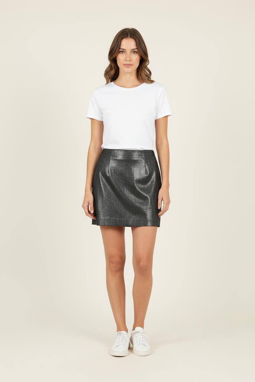 Mini-jupe Noire - Taille L/40 de la marque IKKS | PARAD73169 - Vendu par Paradigme - Image 1