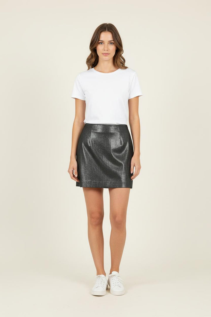 Mini-jupe Noire - Taille L/40 de la marque IKKS | PARAD73169 - Vendu par Paradigme - Image 1