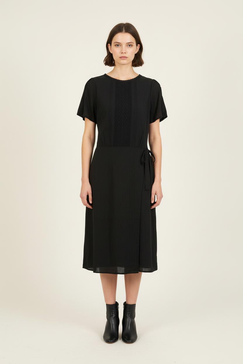 Robe Midi Noire - Taille XS/34 de la marque One Step | PARAD73186 - Vendu par Paradigme - Image 1