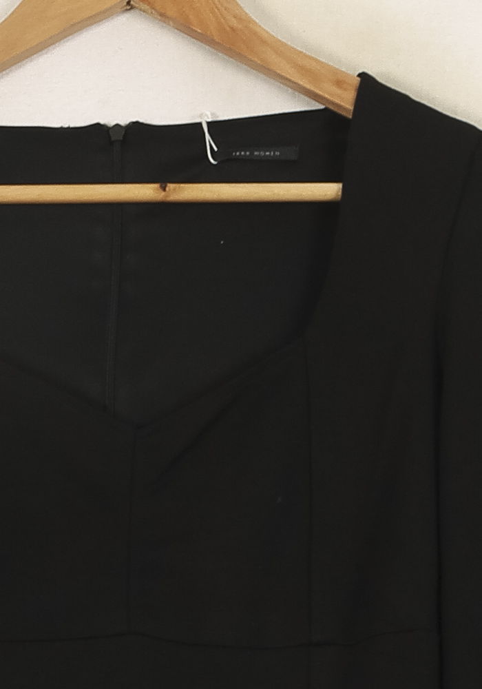 Robe Droite Noire - Taille S/36 de la marque IKKS | PARAD73195 - Vendu par Paradigme - Image 3