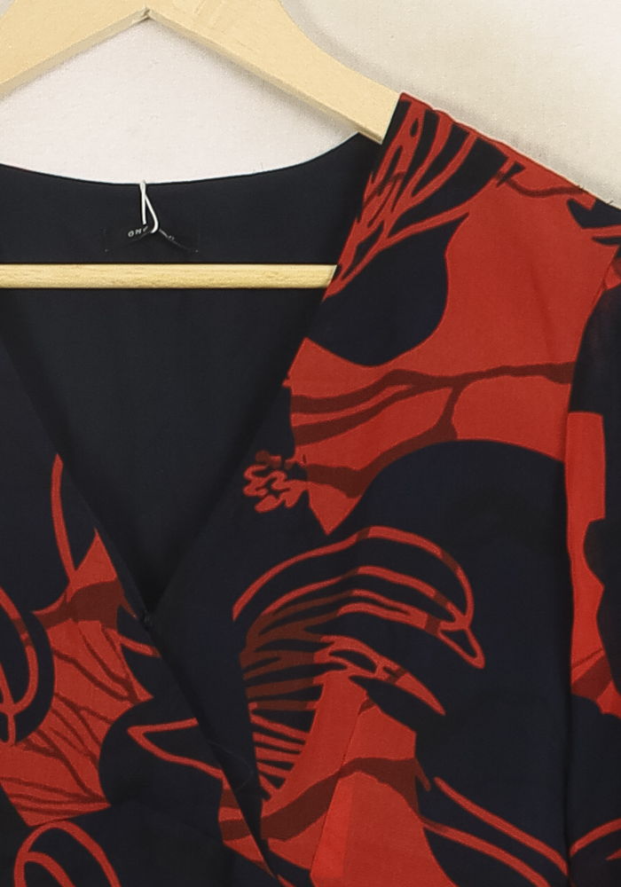 Robe Courte Noire et Rouge - Taille S/36 de la marque One Step | PARAD73196 - Vendu par Paradigme - Image 3