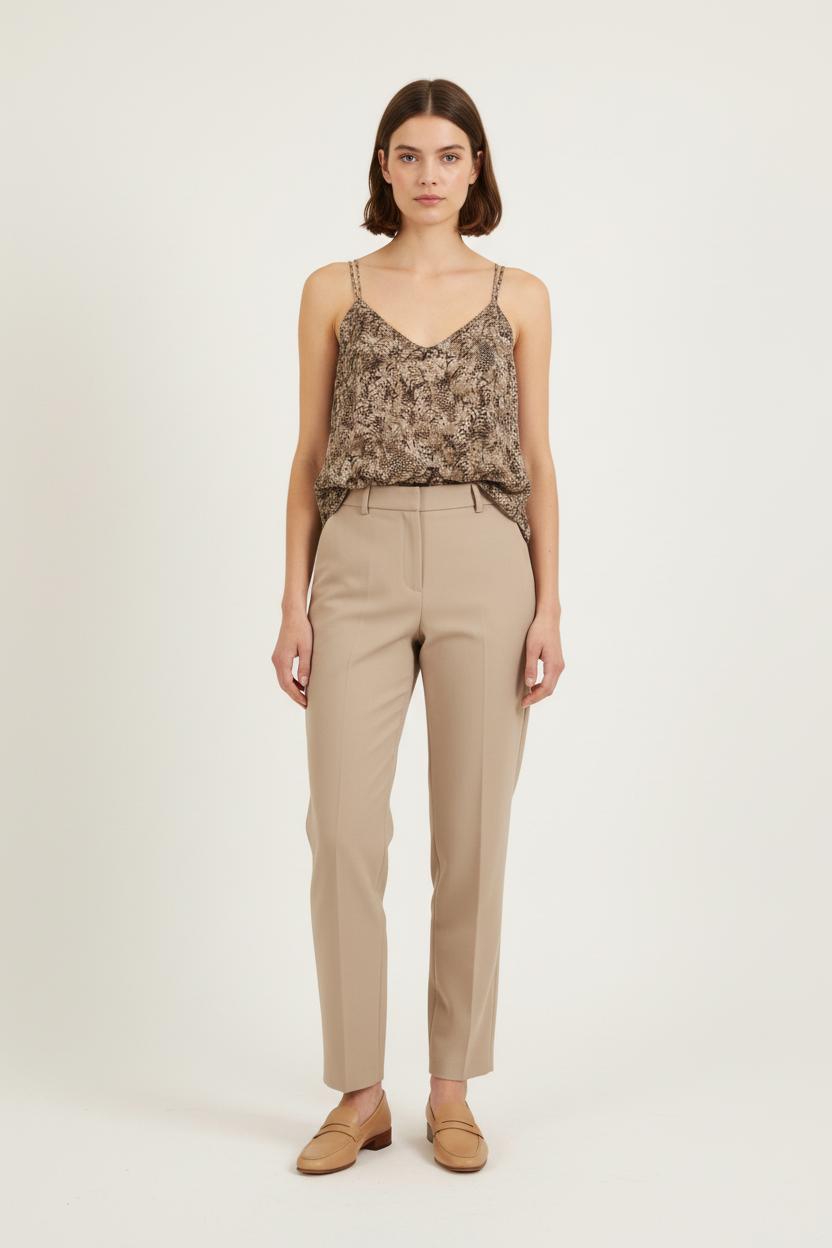 Top Beige et Marron - Taille S/36 de la marque One Step | PARAD73211 - Vendu par Paradigme - Image 1