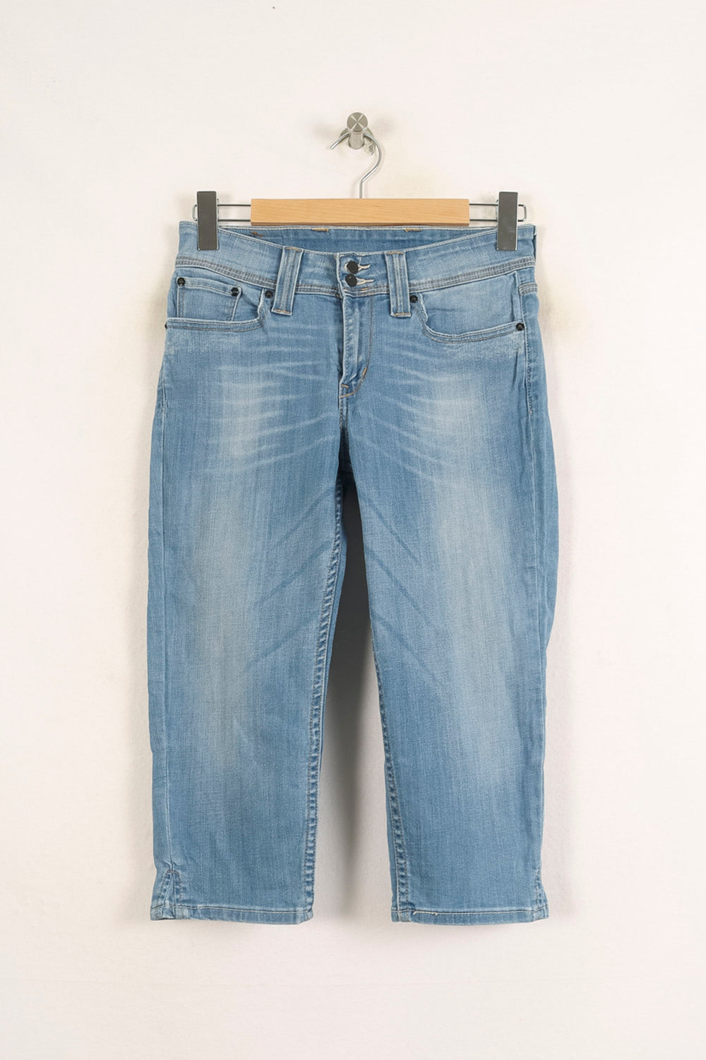Jean Skinny Bleu - Taille S/36 de la marque Levi's | PARAD73214 - Vendu par Paradigme - Image 2