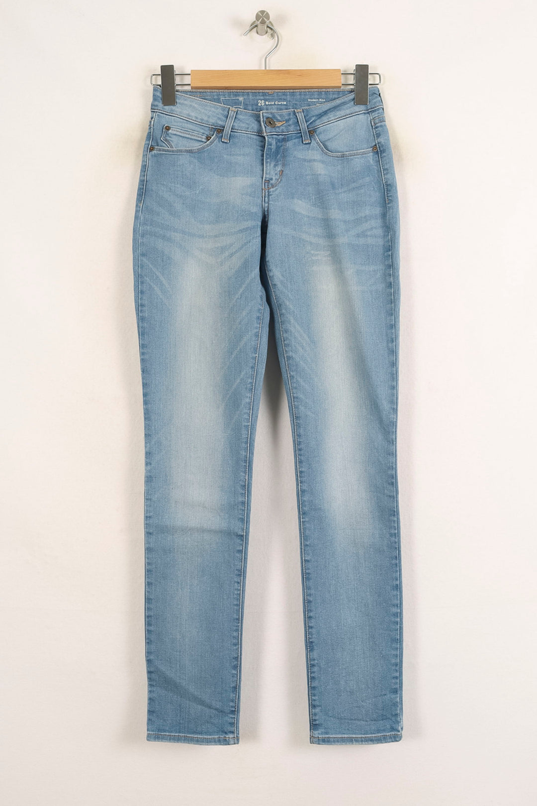 Jean Skinny Bleu - Taille S/36 de la marque Levi's | PARAD73216 - Vendu par Paradigme - Image 2