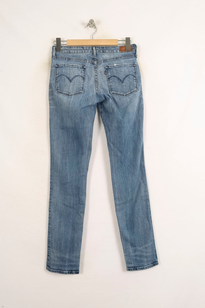 Jean Skinny Bleu - Taille S/36 de la marque Levi's | PARAD73219 - Vendu par Paradigme - Image 4