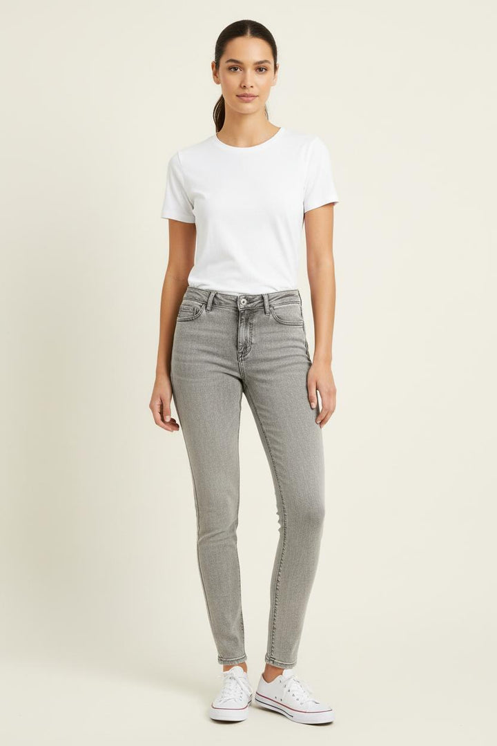 Jean Skinny Gris - Taille S/36 de la marque Levi's | PARAD73220 - Vendu par Paradigme - Image 1