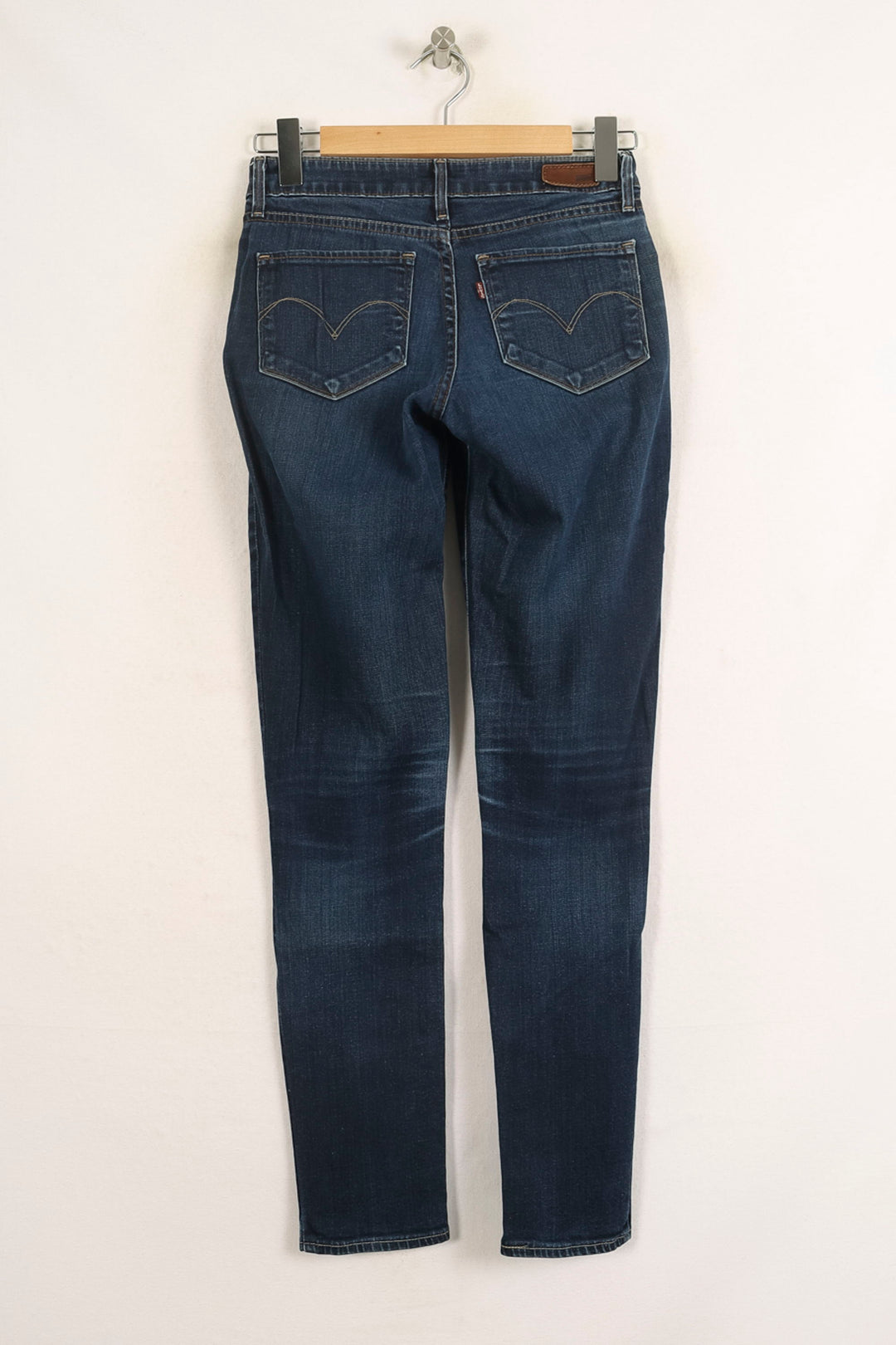 Jean Skinny Bleu - Taille M/38 de la marque Levi's | PARAD73221 - Vendu par Paradigme - Image 4