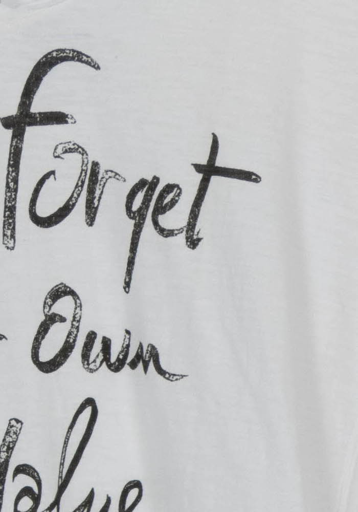 Tee-shirt Blanc - Taille XS/34 de la marque IKKS | PARAD73229 - Vendu par Paradigme - Image 3