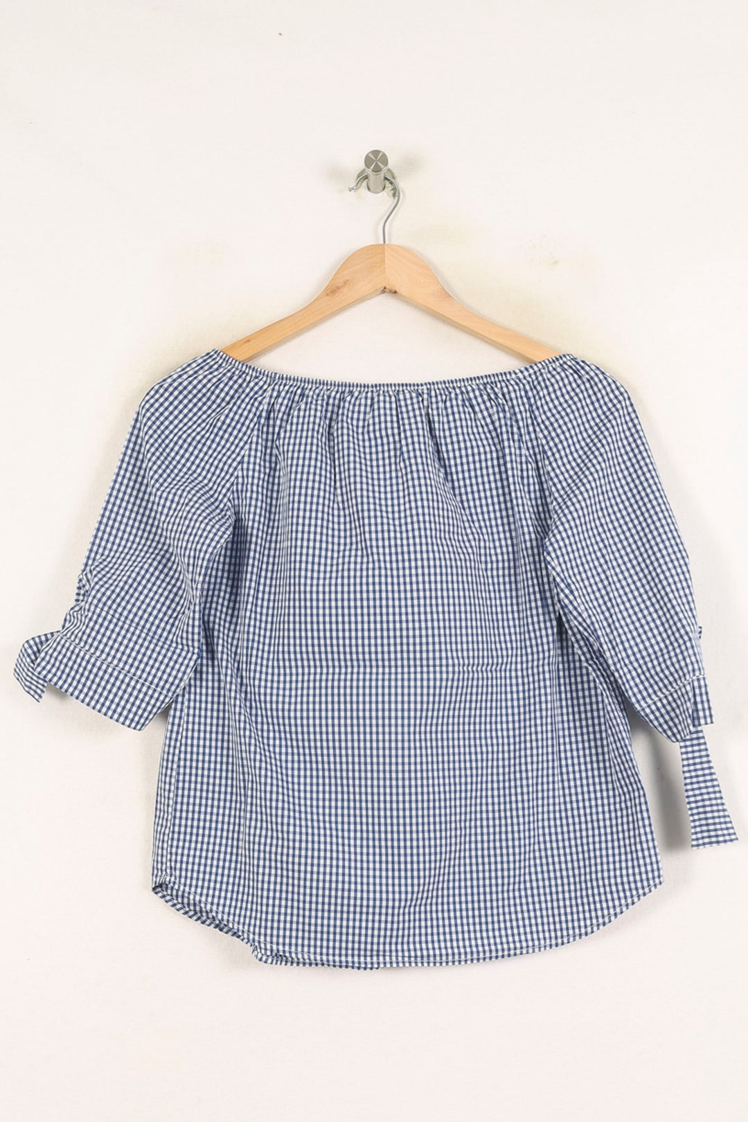 Blouse Bleu et Blanche - Taille S/36 de la marque La Fée Maraboutée | PARAD73236 - Vendu par Paradigme - Image 4