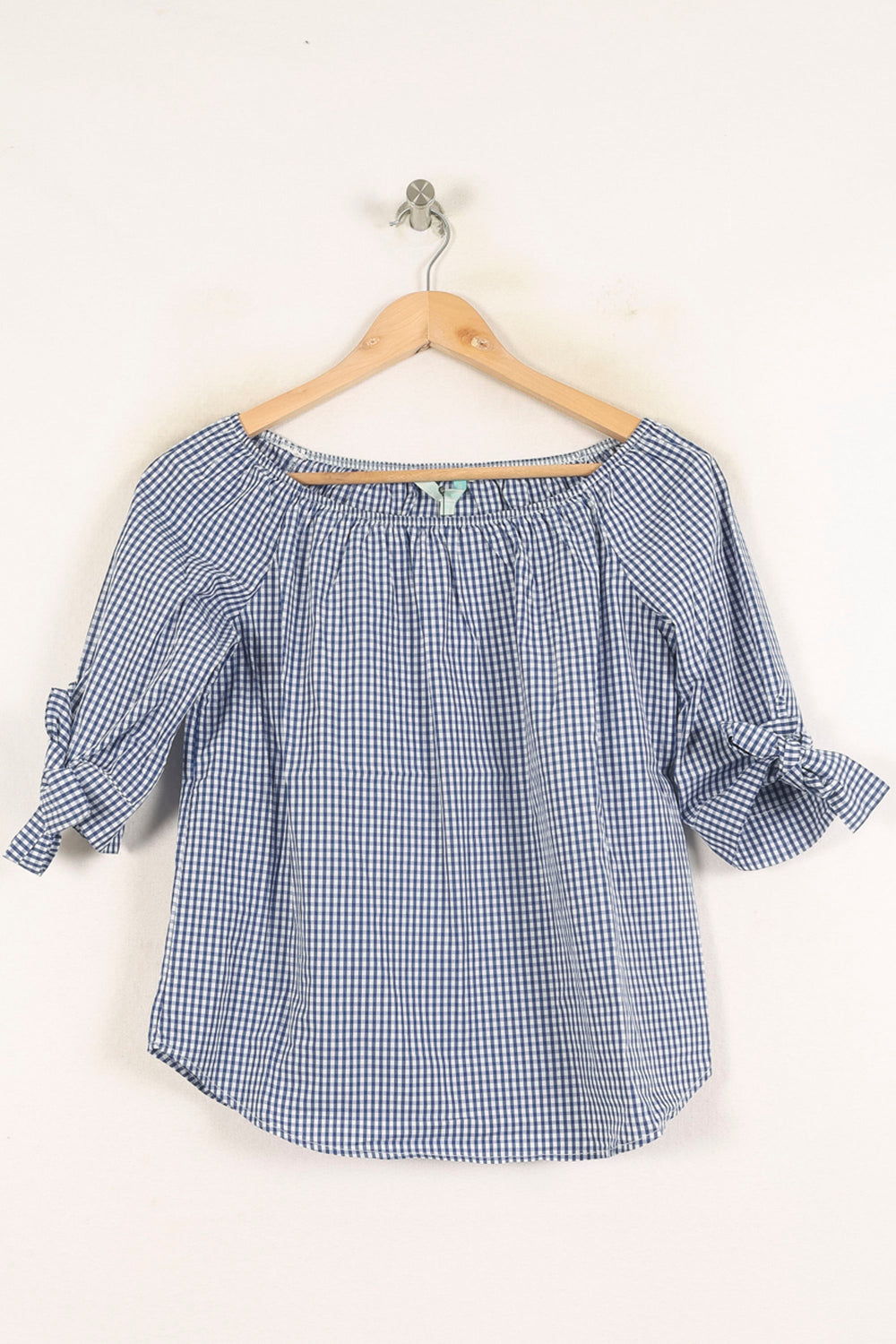 Blouse Bleu et Blanche - Taille S/36 de la marque La Fée Maraboutée | PARAD73236 - Vendu par Paradigme - Image 2