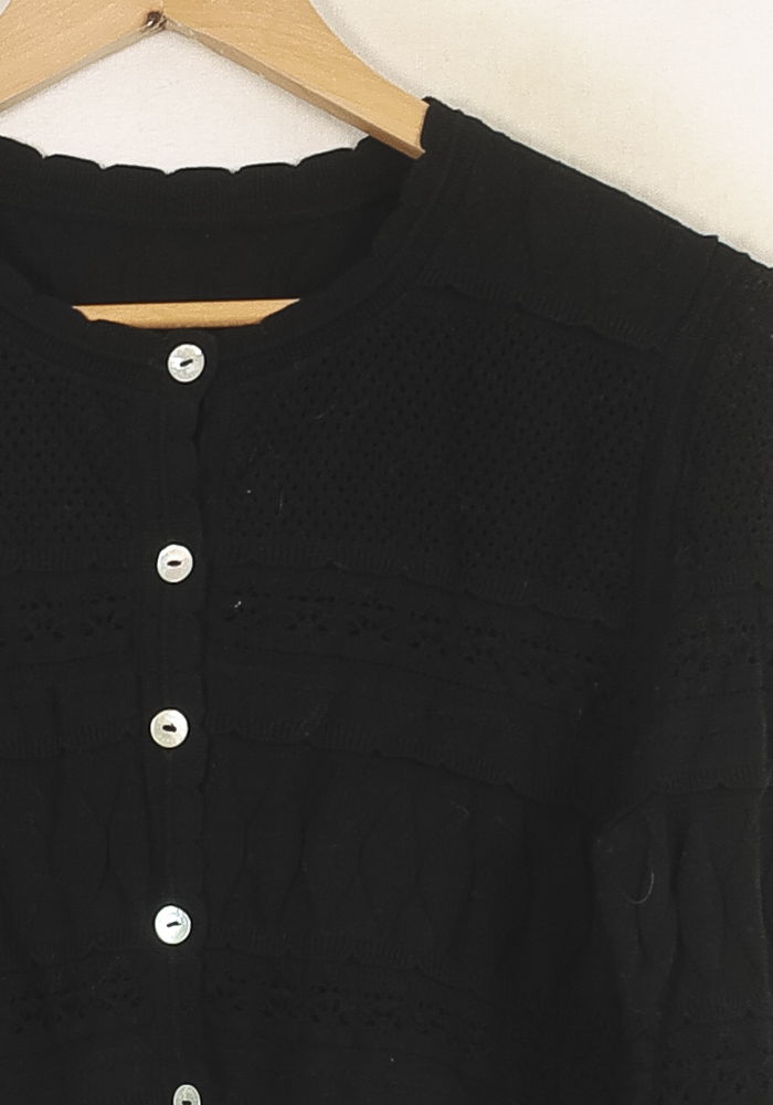 Cardigan Noir - Taille S/36 de la marque Bérénice | PARAD73249 - Vendu par Paradigme - Image 3