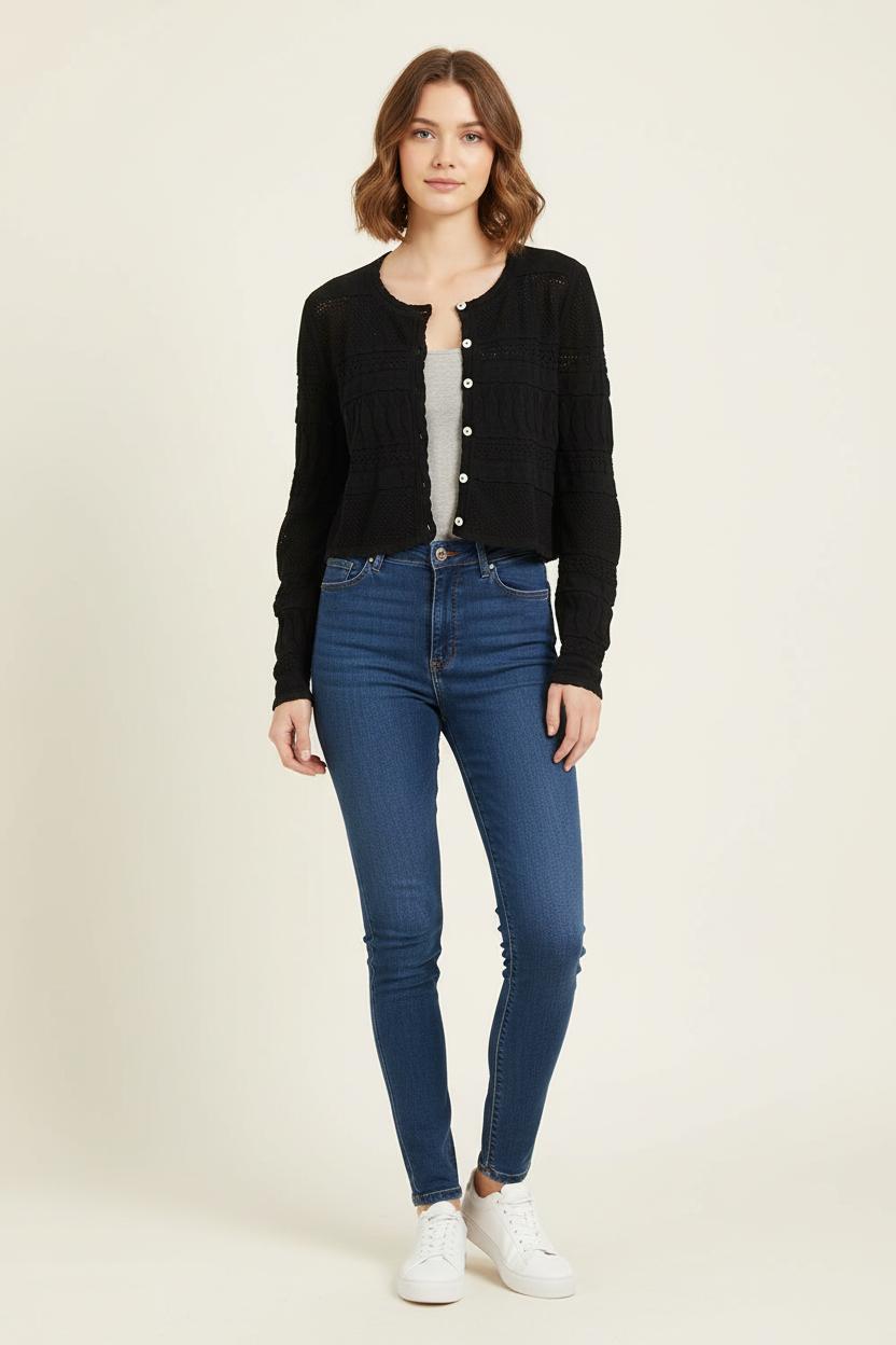 Cardigan Noir - Taille S/36 de la marque Bérénice | PARAD73249 - Vendu par Paradigme - Image 1