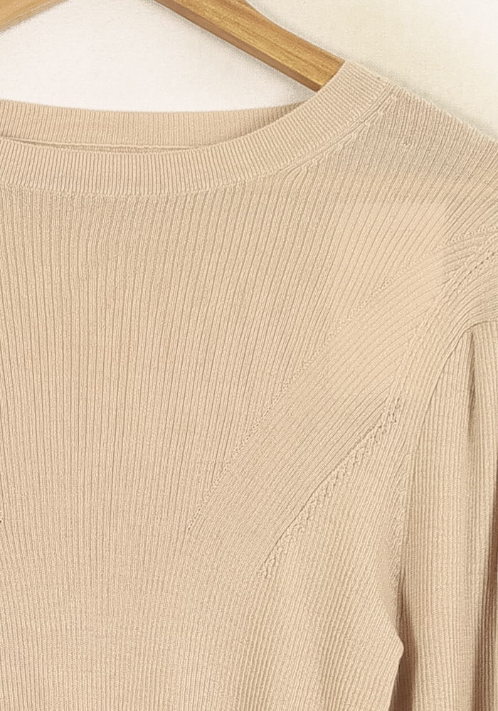 Pull Beige - Taille S/36 de la marque Bérénice | PARAD73253 - Vendu par Paradigme - Image 3