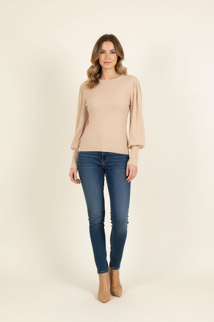 Pull Beige - Taille S/36 de la marque Bérénice | PARAD73253 - Vendu par Paradigme - Image 1