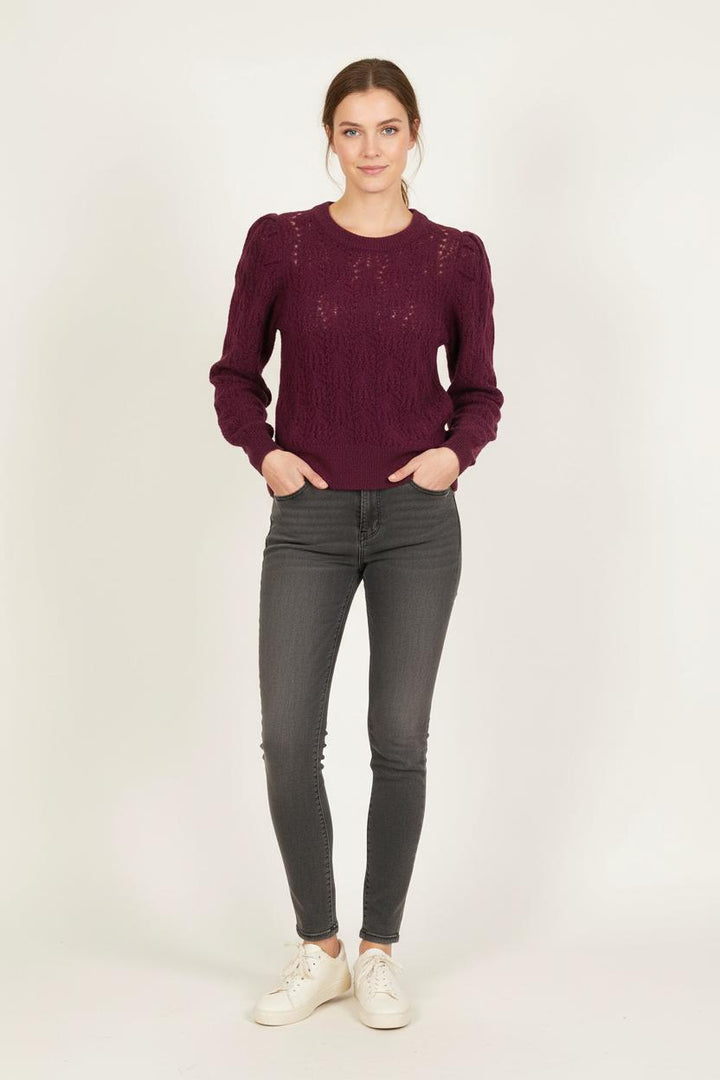 Pull Violet - Taille S/36 de la marque Bérénice | PARAD73254 - Vendu par Paradigme - Image 1