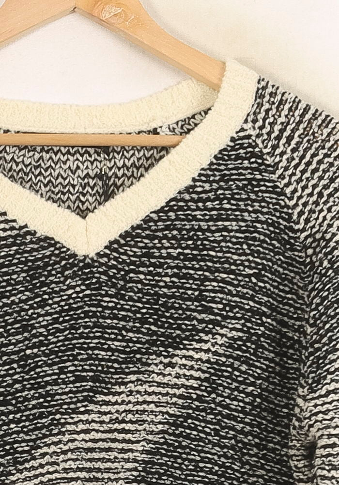 Pull Noir et Blanc - Taille S/36 de la marque Bérénice | PARAD73258 - Vendu par Paradigme - Image 3
