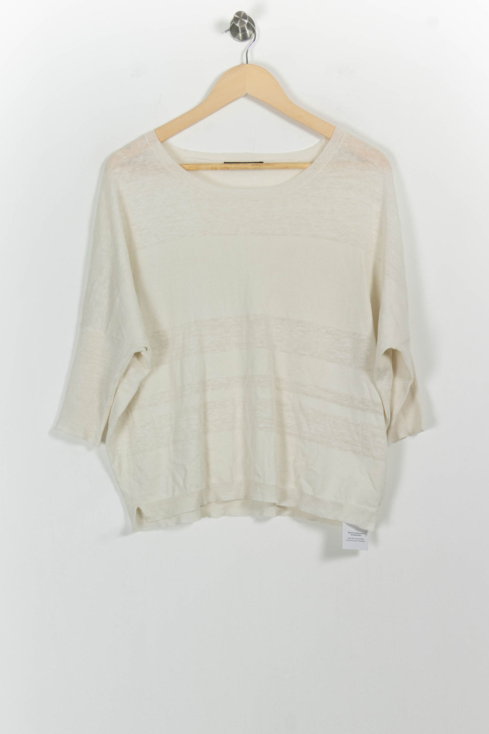 Pull Blanc - Taille S/36 de la marque Bérénice | PARAD73264 - Vendu par Paradigme - Image 2