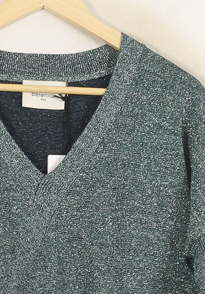 Pull Vert - Taille S/36 de la marque Bérénice | PARAD73268 - Vendu par Paradigme - Image 3