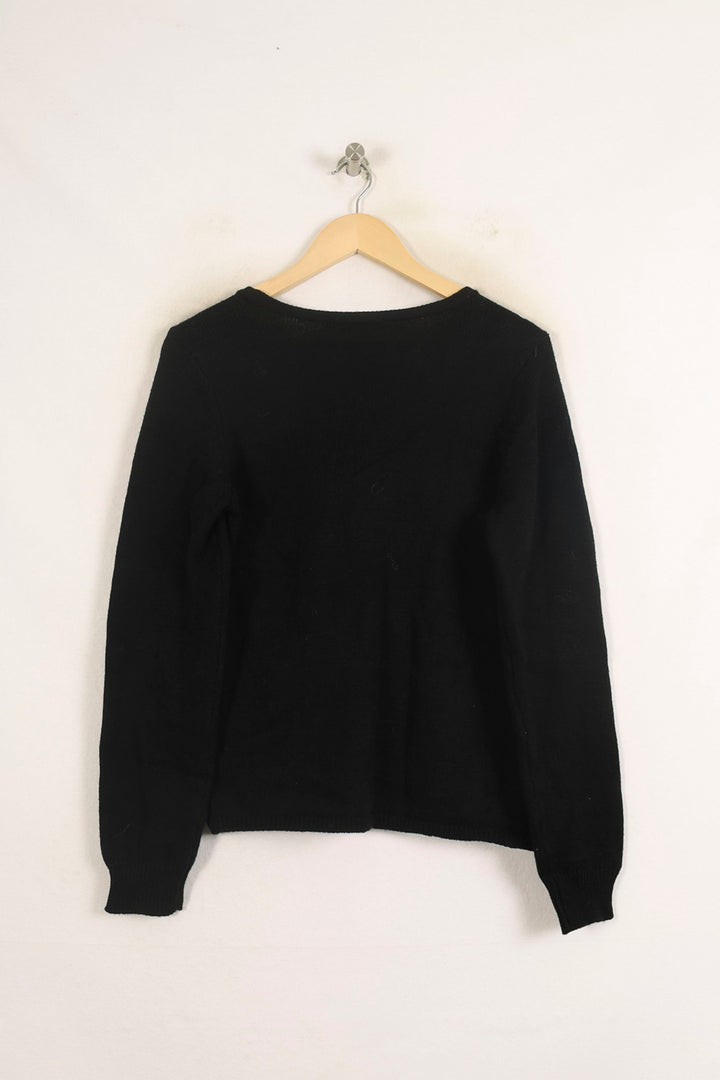 Pull Noir et Gris - Taille L/40 de la marque Bérénice | PARAD73273 - Vendu par Paradigme - Image 4