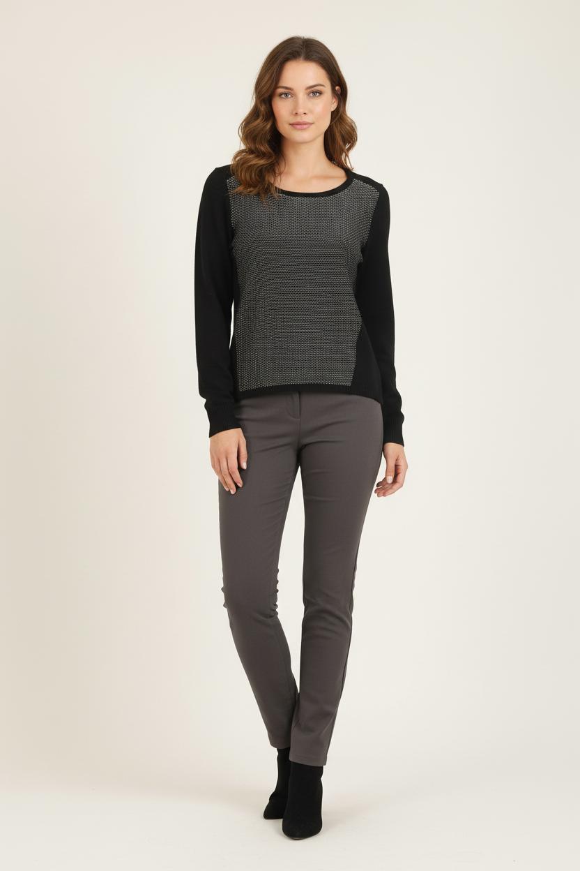 Pull Noir et Argenté - Taille M/38 de la marque Bérénice | PARAD73274 - Vendu par Paradigme - Image 1