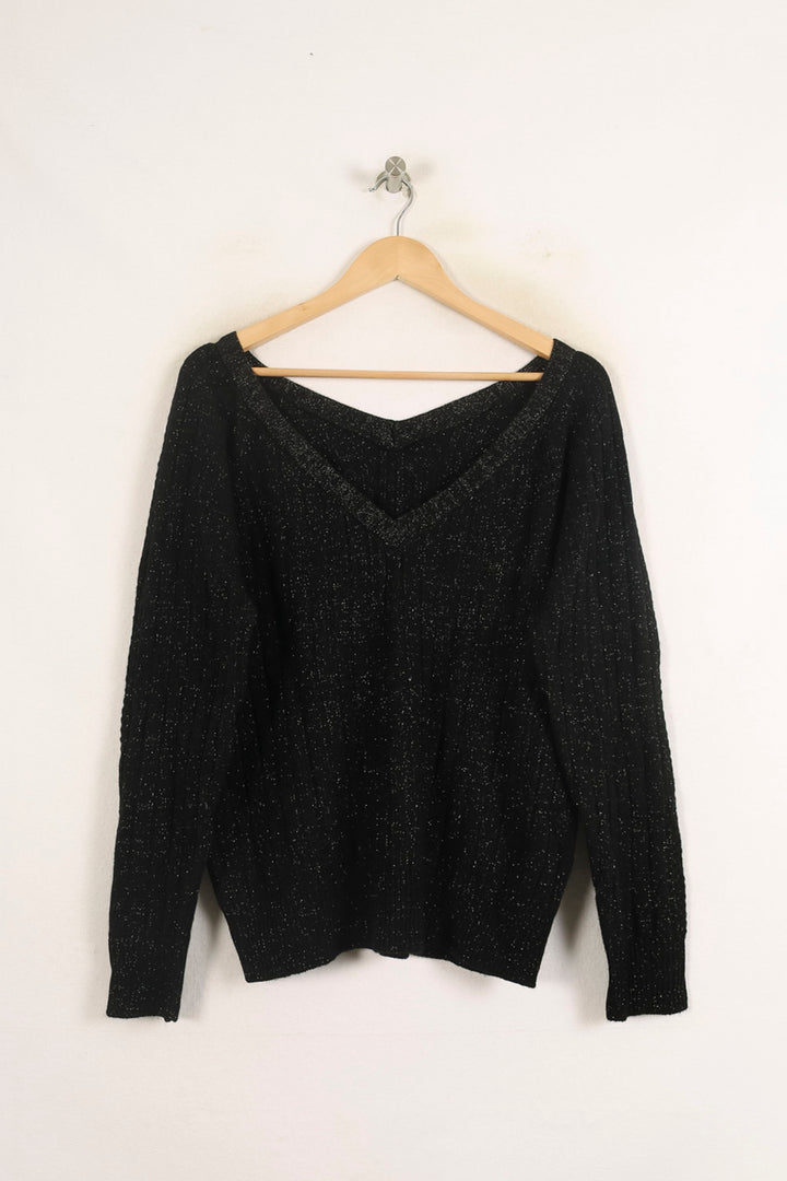 Pull Noir - Taille S/36 de la marque Bérénice | PARAD73276 - Vendu par Paradigme - Image 2