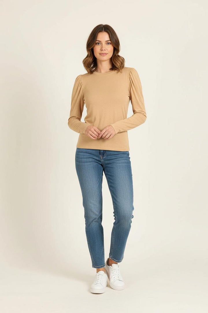 Pull Beige - Taille S/36 de la marque Bérénice | PARAD73279 - Vendu par Paradigme - Image 1