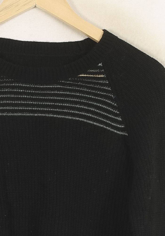 Pull Noir et Blanc - Taille S/36 de la marque Bérénice | PARAD73281 - Vendu par Paradigme - Image 3