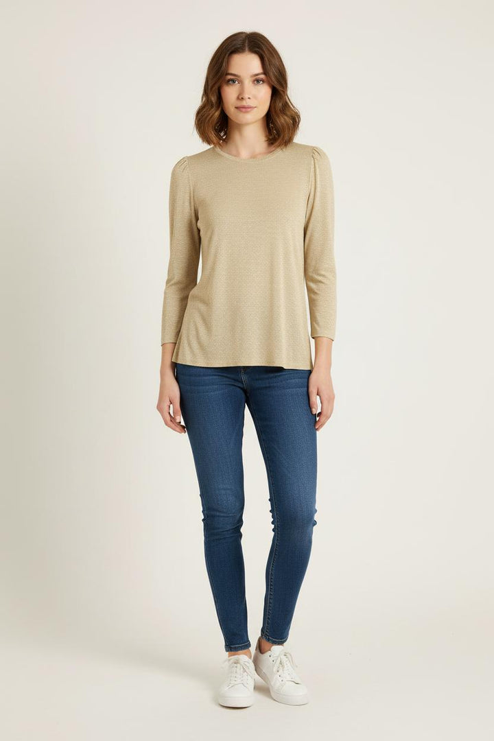 Pull Beige - Taille S/36 de la marque Bérénice | PARAD73283 - Vendu par Paradigme - Image 1