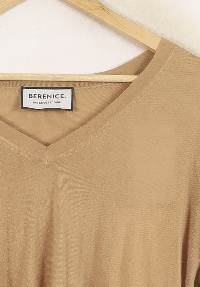 Pull Beige - Taille S/36 de la marque Bérénice | PARAD73285 - Vendu par Paradigme - Image 3
