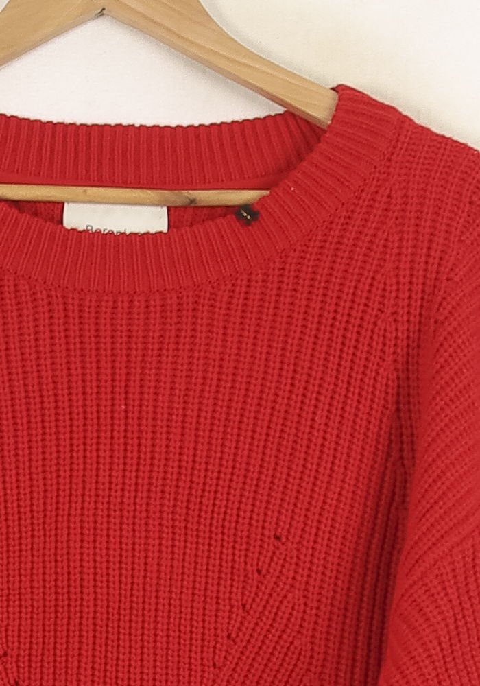Pull Rouge - Taille S/36 de la marque Bérénice | PARAD73287 - Vendu par Paradigme - Image 3