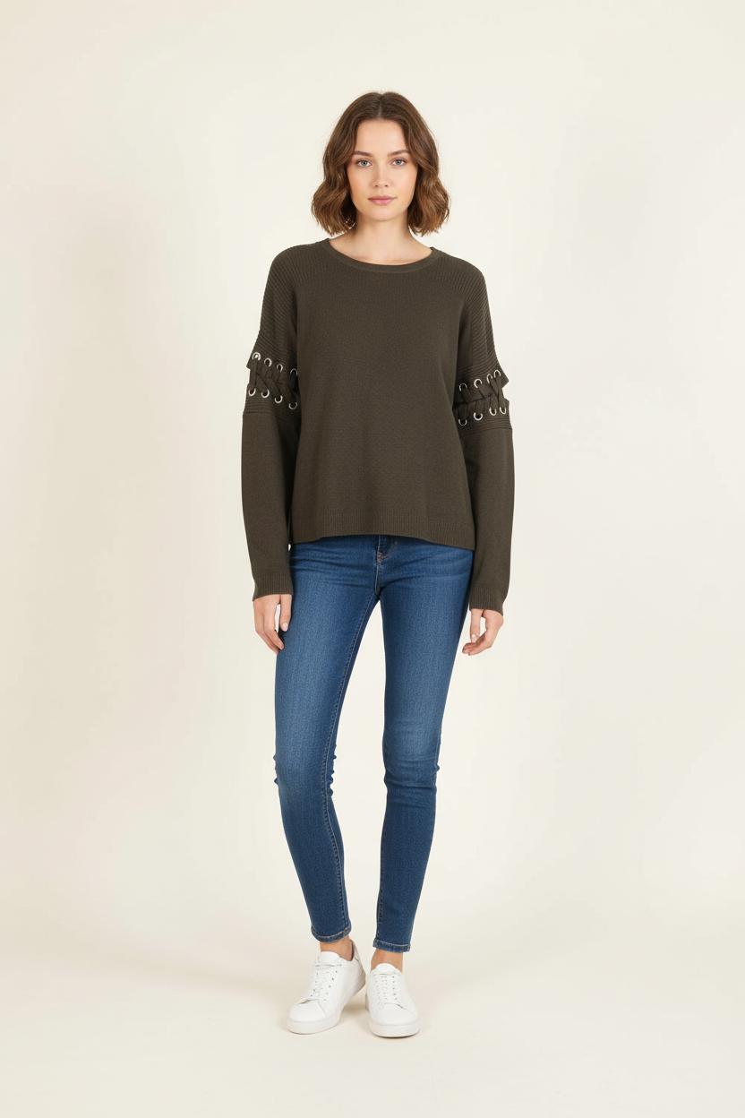 Pull Vert - Taille S/36 de la marque Bérénice | PARAD73289 - Vendu par Paradigme - Image 1