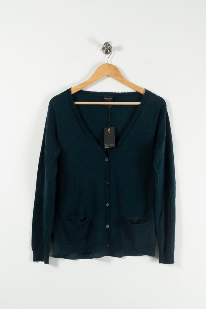 Cardigan Vert - Taille S/36 de la marque Bérénice | PARAD73296 - Vendu par Paradigme - Image 2