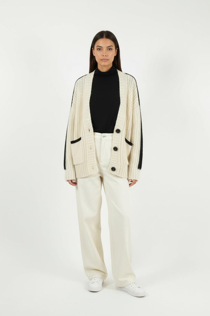 Gilet Blanc et Noir - Taille S/36 de la marque Bérénice | PARAD73300 - Vendu par Paradigme - Image 1