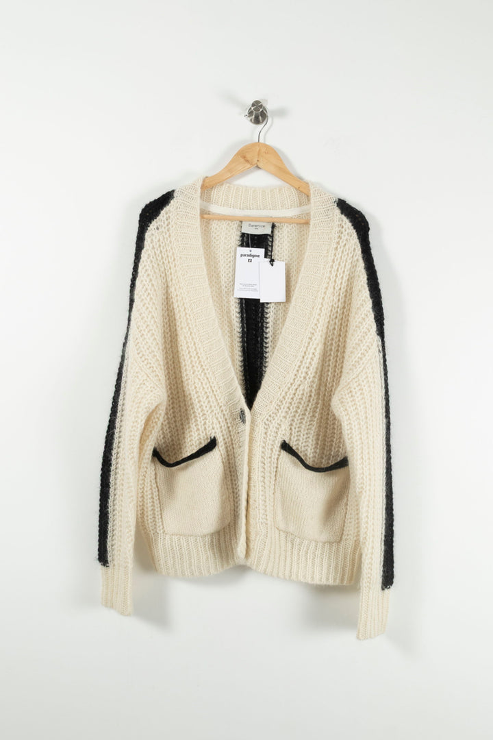 Gilet Blanc et Noir - Taille S/36 de la marque Bérénice | PARAD73300 - Vendu par Paradigme - Image 2