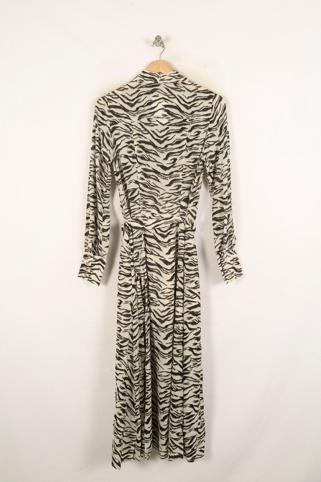 Robe Longue Blanche et Noire - Taille S/36 de la marque Bérénice | PARAD73314 - Vendu par Paradigme - Image 4