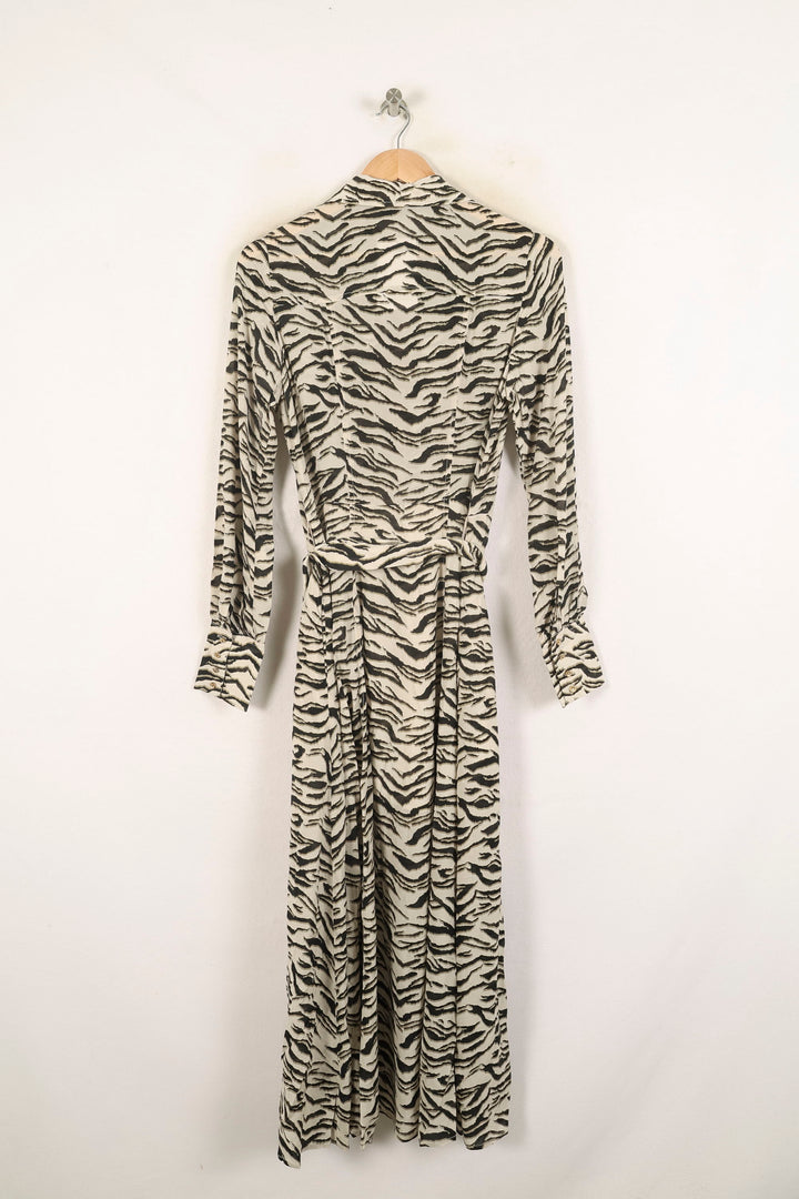 Robe Longue Blanche et Noire - Taille S/36 de la marque Bérénice | PARAD73314 - Vendu par Paradigme - Image 4