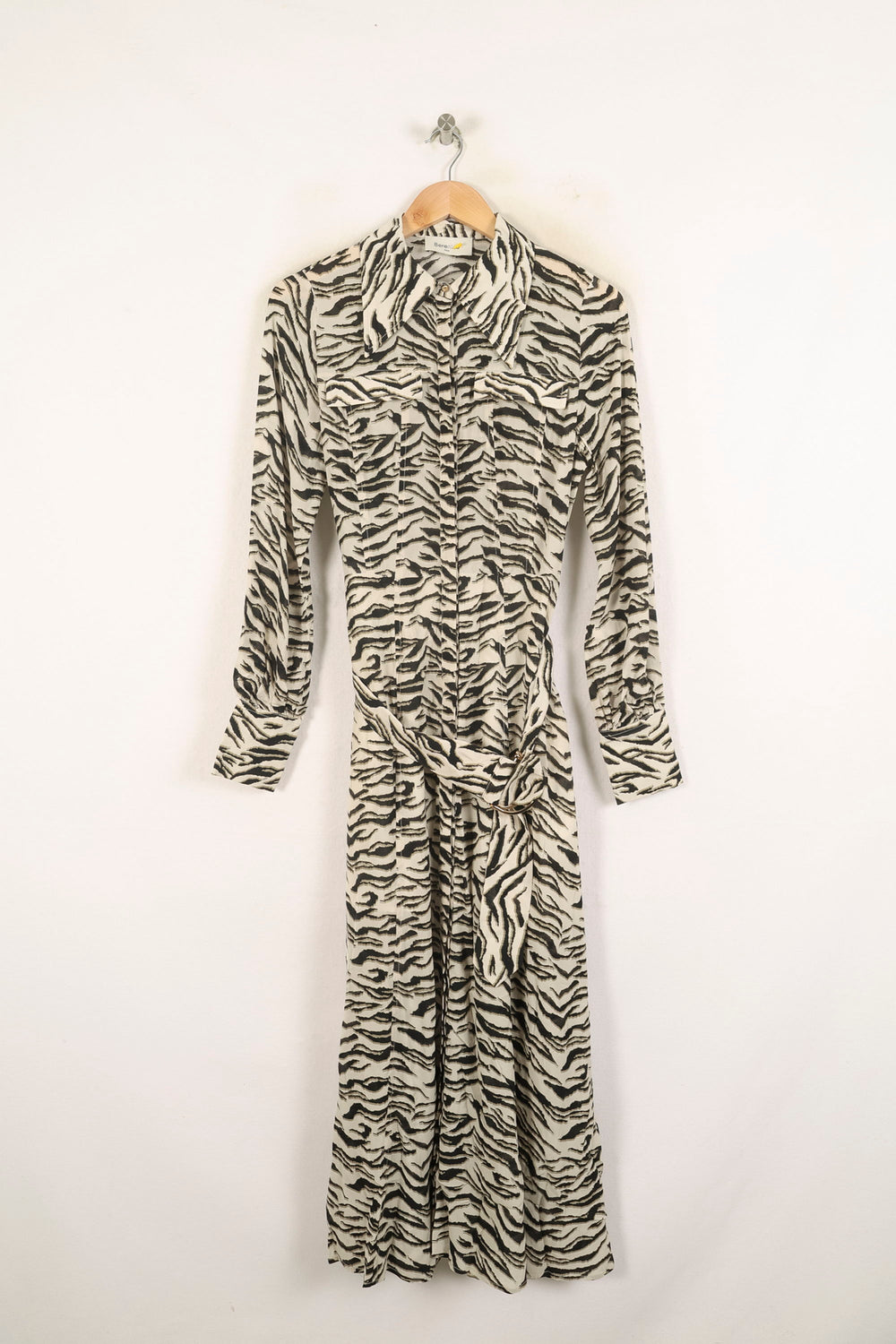 Robe Longue Blanche et Noire - Taille S/36 de la marque Bérénice | PARAD73314 - Vendu par Paradigme - Image 2