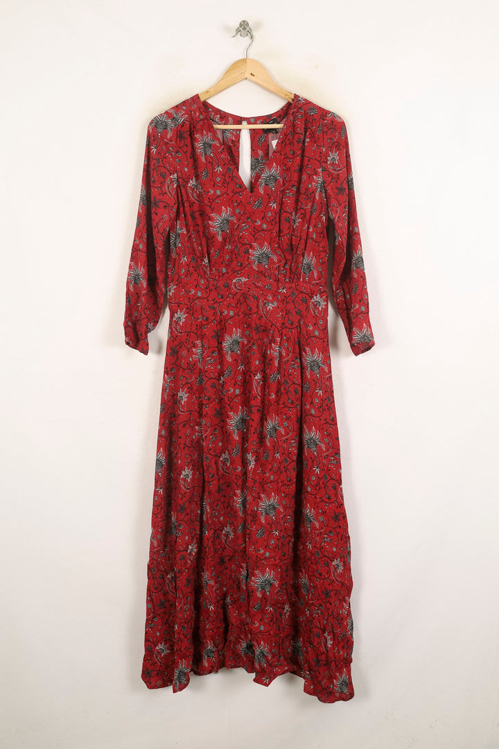 Robe Longue Rouge et Noire - Taille S/36 de la marque Bérénice | PARAD73316 - Vendu par Paradigme - Image 2