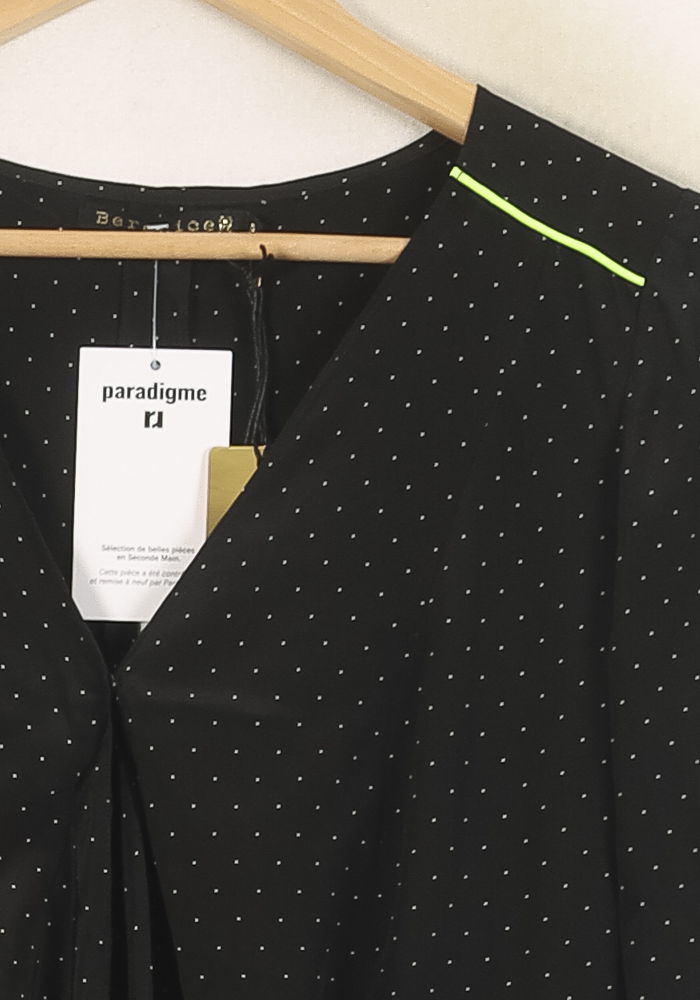 Combishort Noire - Taille M/38 de la marque Bérénice | PARAD73320 - Vendu par Paradigme - Image 3