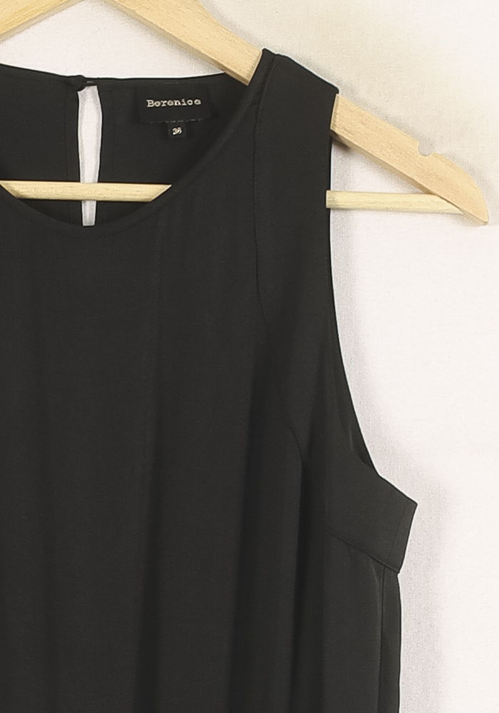 Robe Plissée Noire - Taille S/36 de la marque Bérénice | PARAD73325 - Vendu par Paradigme - Image 3