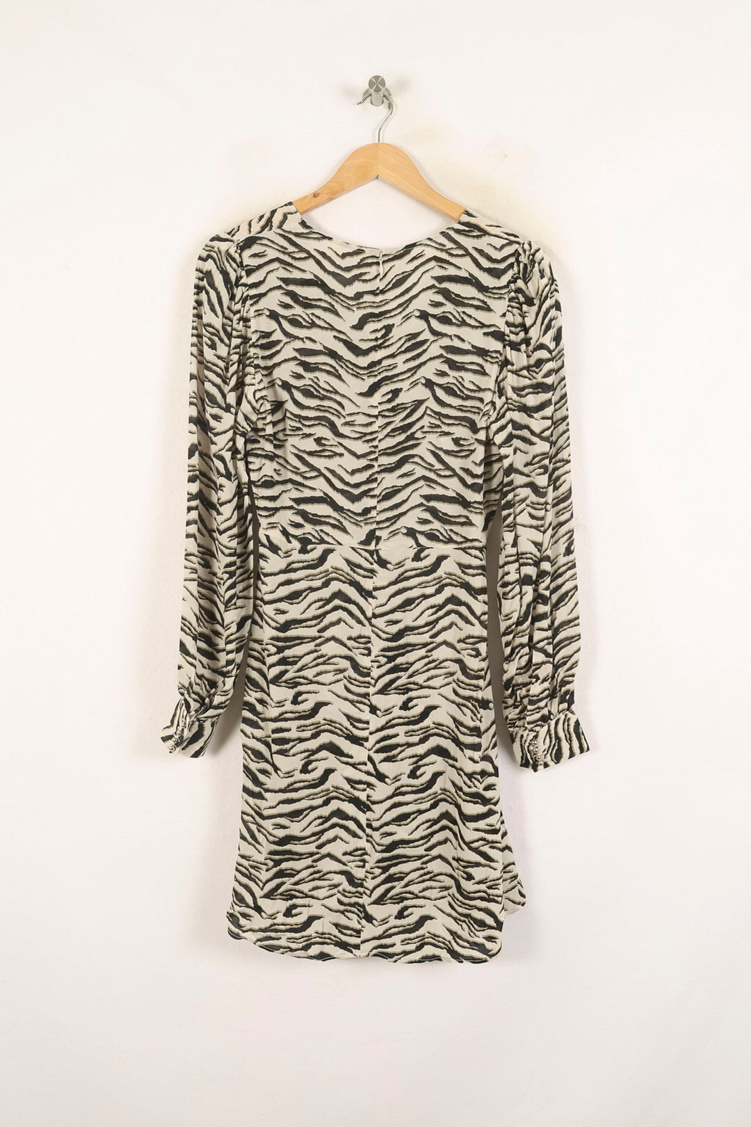 Robe Courte Beige et Noire - Taille S/36 de la marque Bérénice | PARAD73329 - Vendu par Paradigme - Image 4
