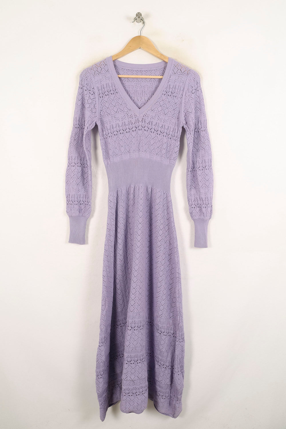 Robe Longue Violette - Taille S/36 de la marque Bérénice | PARAD73334 - Vendu par Paradigme - Image 2