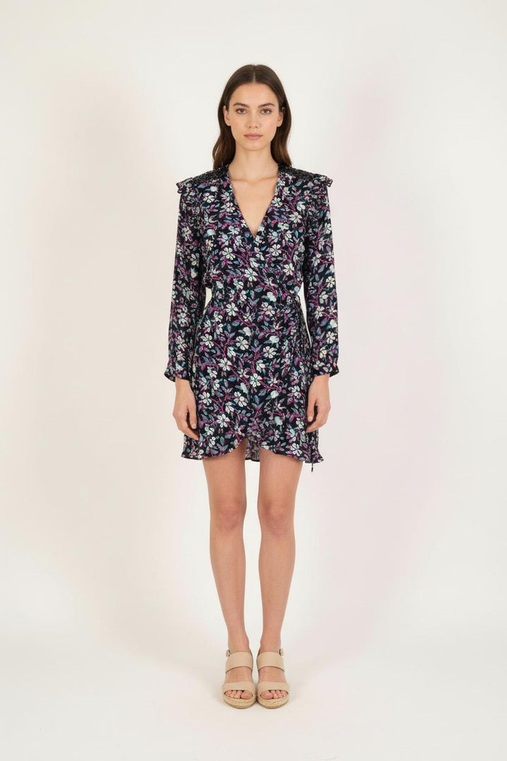 Robe Portefeuille Multicolore - Taille S/36 de la marque Bérénice | PARAD73338 - Vendu par Paradigme - Image 1