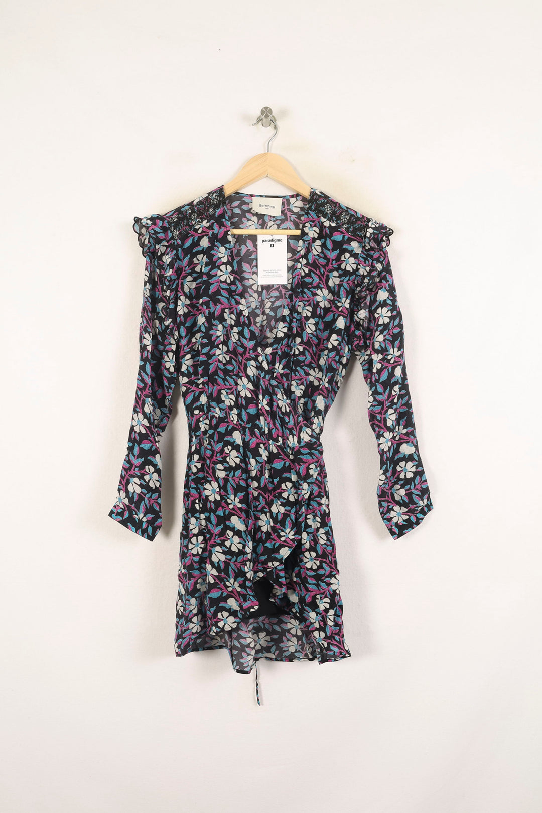 Robe Portefeuille Multicolore - Taille S/36 de la marque Bérénice | PARAD73338 - Vendu par Paradigme - Image 2
