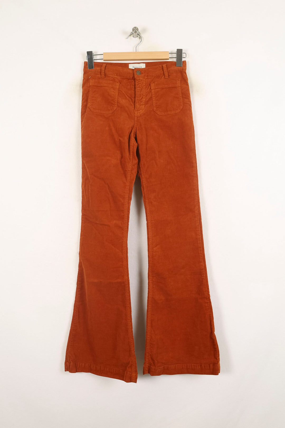 Pantalon Évasé Orange - Taille S/36 de la marque Bérénice | PARAD73358 - Vendu par Paradigme - Image 2