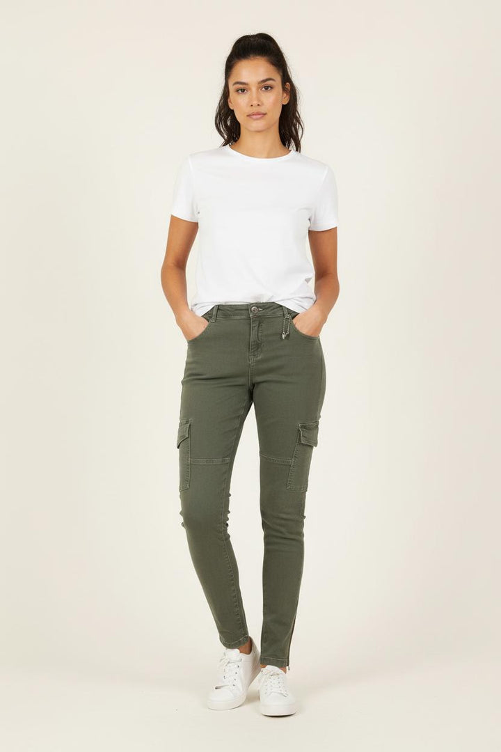 Pantalon Cargo Vert - Taille XL/42 de la marque Bérénice | PARAD73361 - Vendu par Paradigme - Image 1