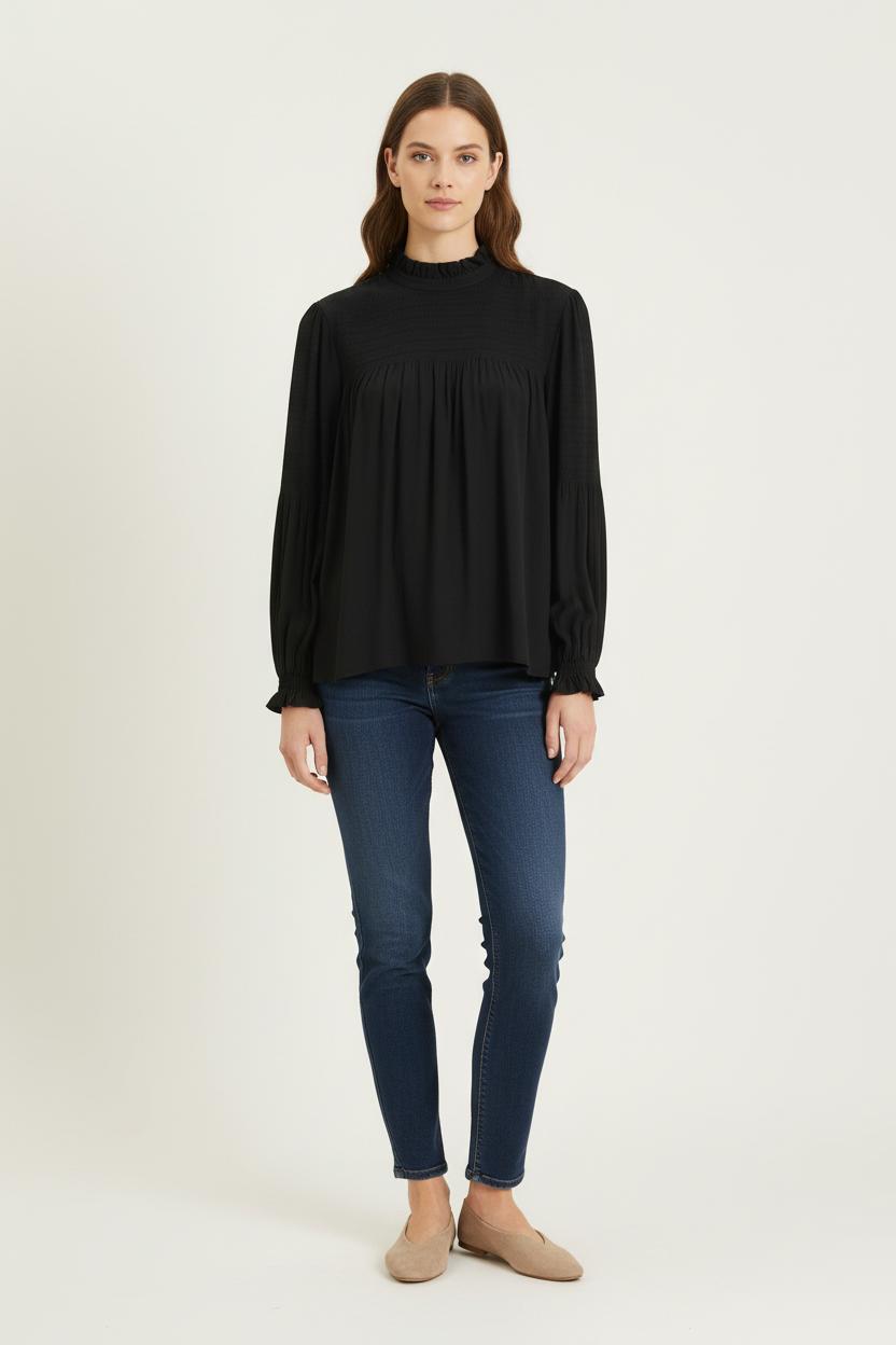 Blouse Noire - Taille S/36 de la marque Bérénice | PARAD73369 - Vendu par Paradigme - Image 1