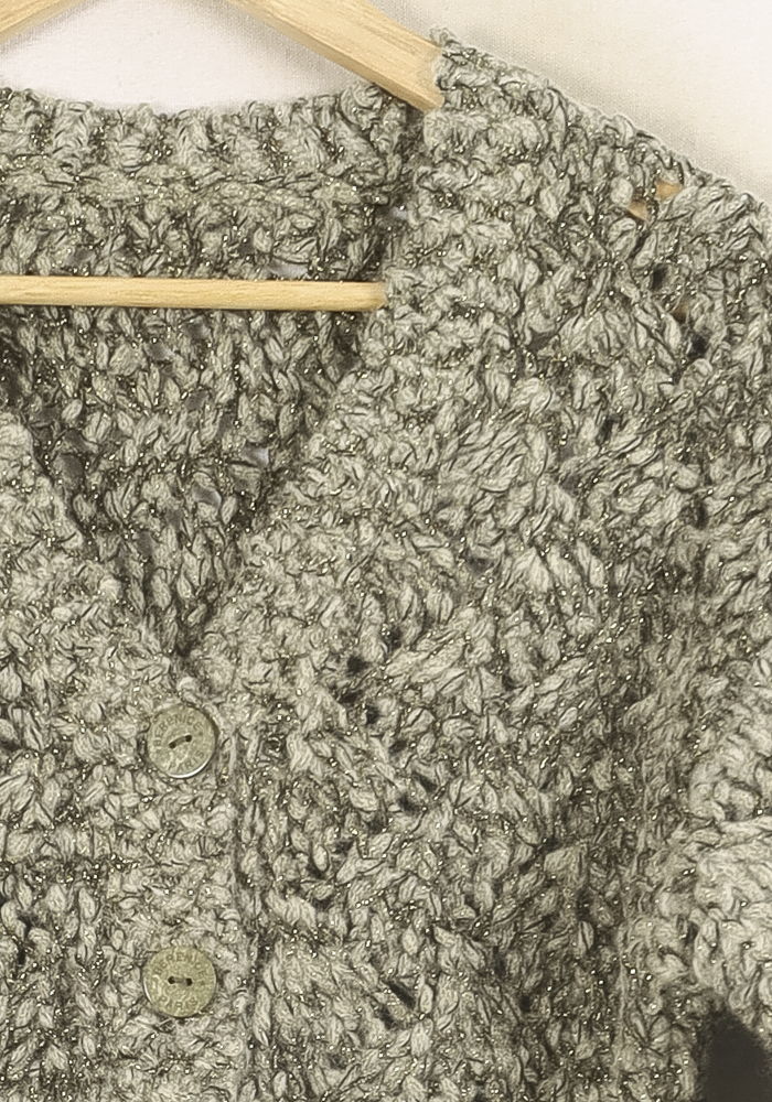 Cardigan Gris - Taille S/36 de la marque Bérénice | PARAD73381 - Vendu par Paradigme - Image 3
