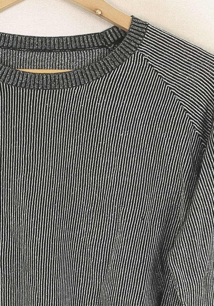 Pull Noir et Blanc - Taille S/36 de la marque Bérénice | PARAD73382 - Vendu par Paradigme - Image 3