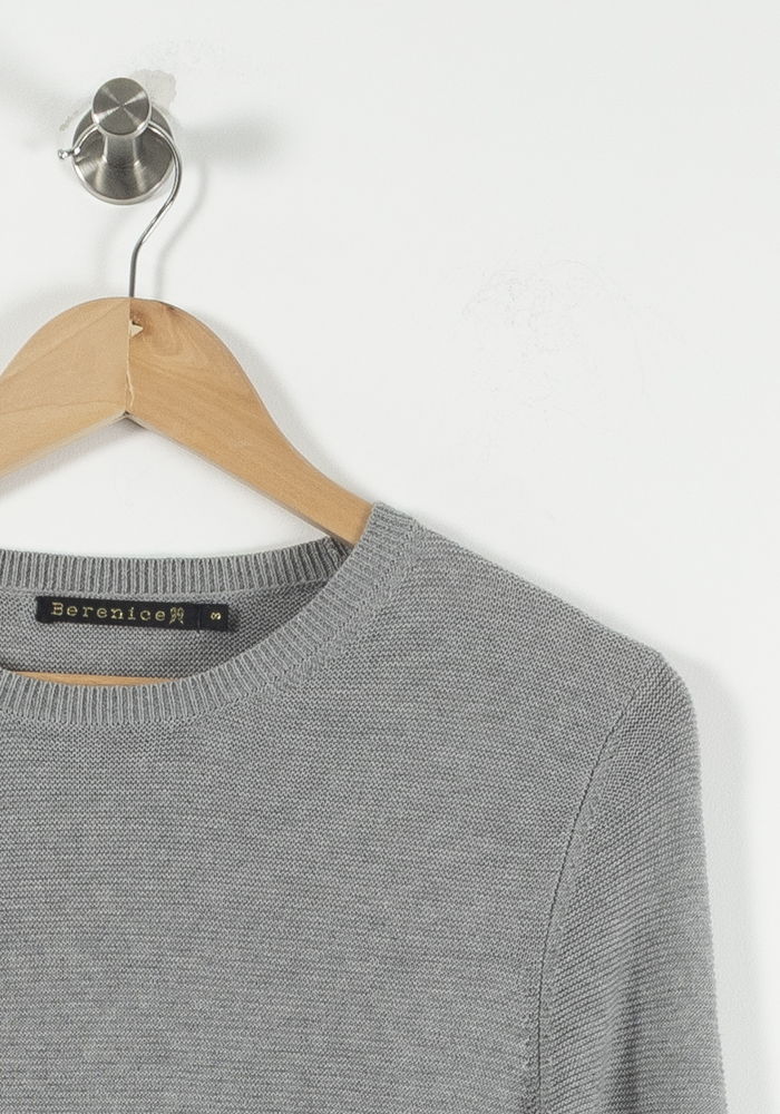 Pull Gris - Taille S/36 de la marque Bérénice | PARAD73389 - Vendu par Paradigme - Image 3